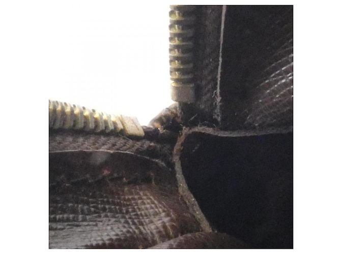 Louis Vuitton Damier Amazon Schultertasche N48074 Braun Damier ebene - Ansicht 10