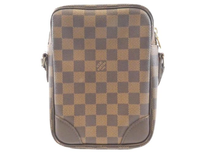 Louis Vuitton Damier Amazon Schultertasche N48074 Braun Damier ebene - Ansicht 2