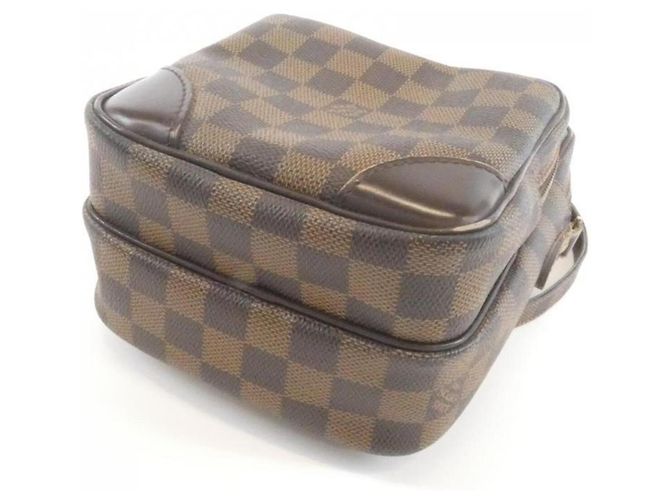 Louis Vuitton Damier Amazon Schultertasche N48074 Braun Damier ebene - Ansicht 3