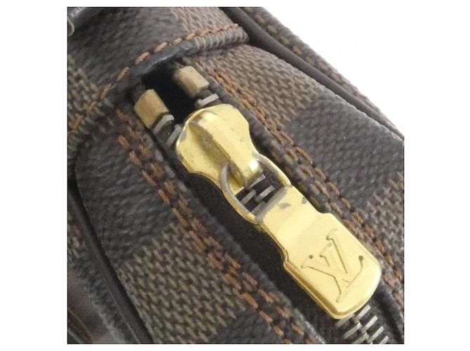 Louis Vuitton Damier Amazon Schultertasche N48074 Braun Damier ebene - Ansicht 5