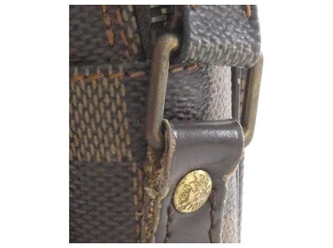 Louis Vuitton Damier Amazon Schultertasche N48074 Braun Damier ebene - Ansicht 6