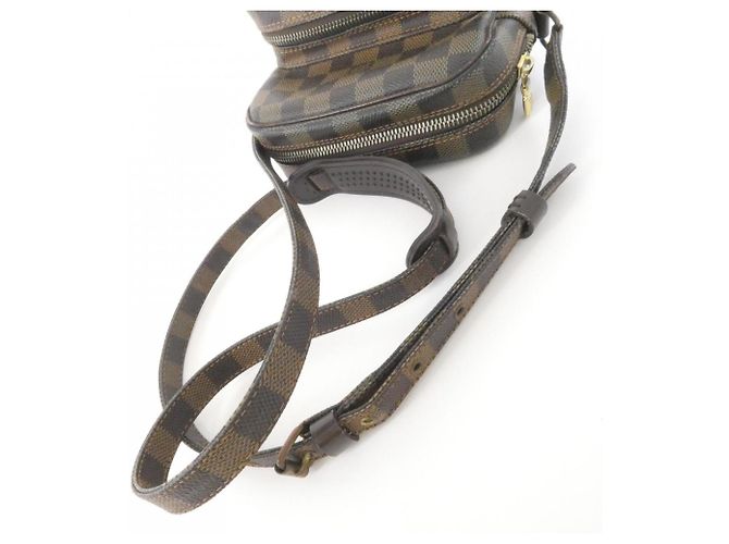 Louis Vuitton Damier Amazon Schultertasche N48074 Braun Damier ebene - Ansicht 7