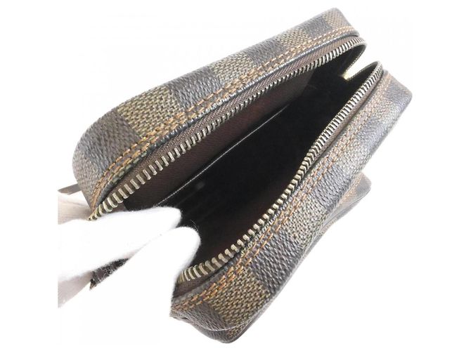 Louis Vuitton Damier Amazon Schultertasche N48074 Braun Damier ebene - Ansicht 9