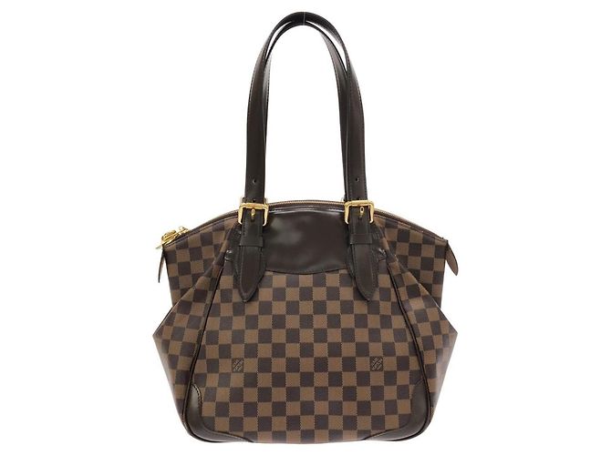 Louis Vuitton Damier Verona MM Schultertasche Braun Damier ebene - Ansicht 2
