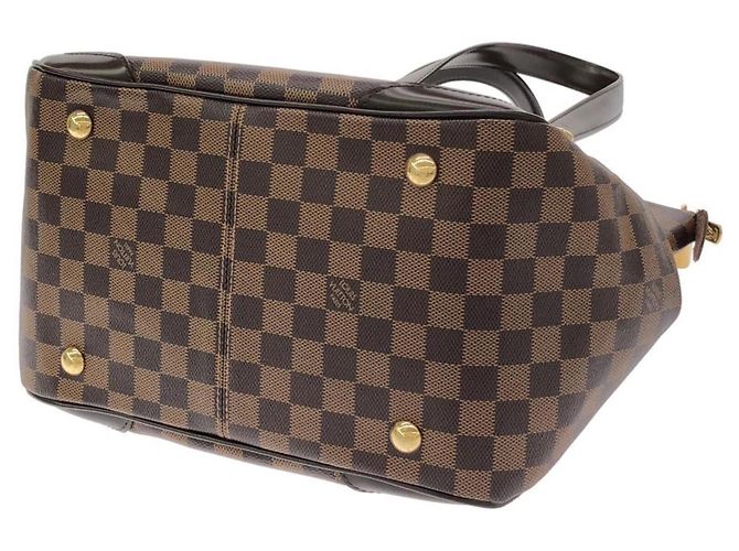 Louis Vuitton Damier Verona MM Schultertasche Braun Damier ebene - Ansicht 3