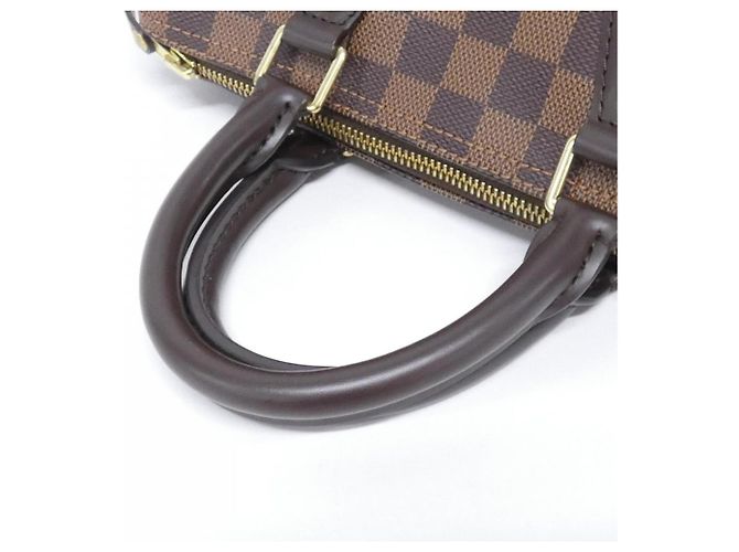 Borsa Boston Louis Vuitton Damier Speedy 25cm Damier ebene - vista 5