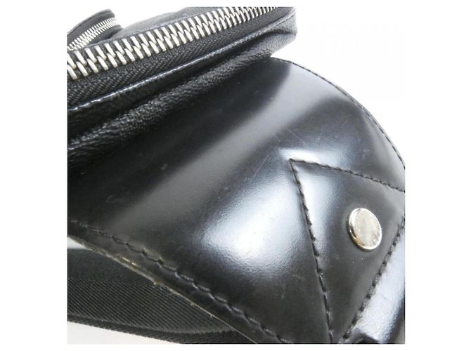Borsa a tracolla Louis Vuitton Damier Graphite Avenue Marrone - vista 5