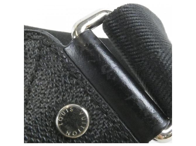 Borsa a tracolla Louis Vuitton Damier Graphite Avenue Marrone - vista 7