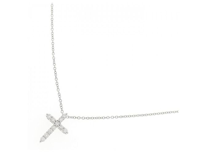 Autre Marque Tiffany Kreuz Halskette - Ansicht 2