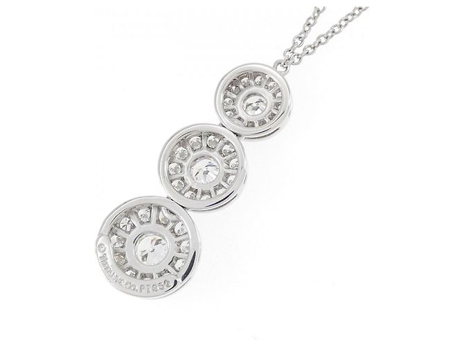 Autre Marque Tiffany & Co. Circlet Triple Drop Halskette - Ansicht 4