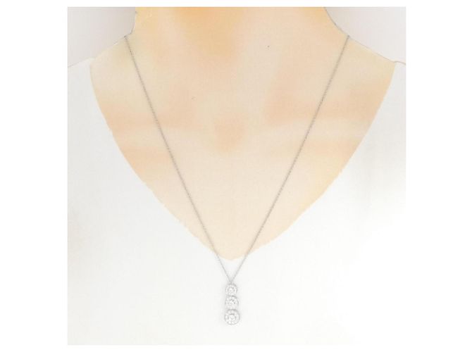 Autre Marque Tiffany & Co. Circlet Triple Drop Halskette - Ansicht 6