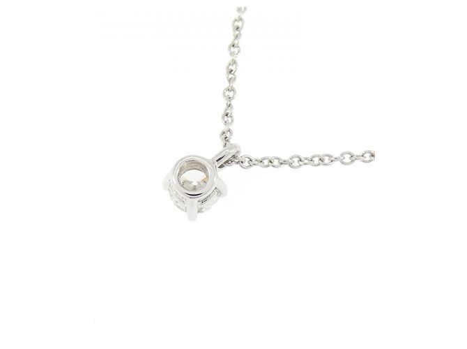 Autre Marque Collana Solitario Tiffany in Platino 950 - vista 4