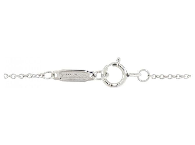 Autre Marque Collana Solitario Tiffany in Platino 950 - vista 5