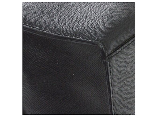Céline Celine Vintage Turnlock Leather Black - view 5