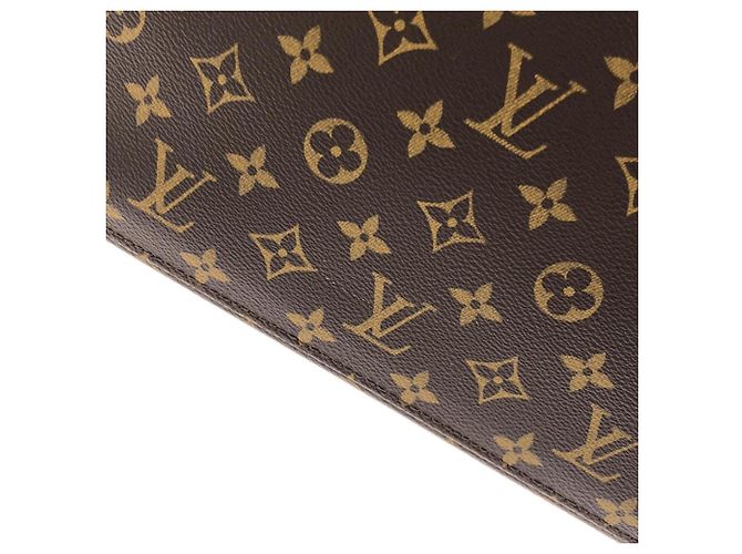 Borsa Louis Vuitton Monogram Luco Marrone - vista 3