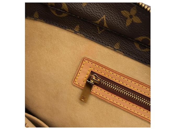Borsa Louis Vuitton Monogram Luco Marrone - vista 9