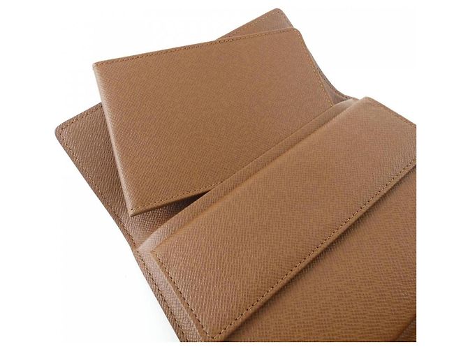 Louis Vuitton Monogram Portefeuille Tresor Etui Papier Wallet Braun - Ansicht 8
