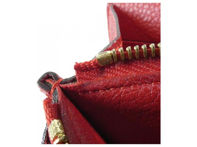 Louis Vuitton Monogram Portefeuille Pallas M58414 Wallet Castaño Fucsia - vista 9