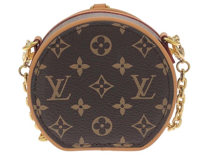 Bolso Louis Vuitton Monogram Boite Chapeau Castaño - vista 2
