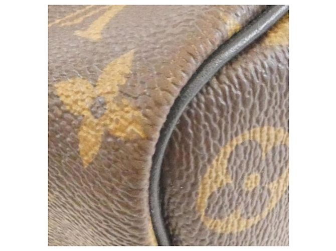 Louis Vuitton Monogram Macassar Keepall Bandoulière 45cm Boston Bag Braun - Ansicht 2