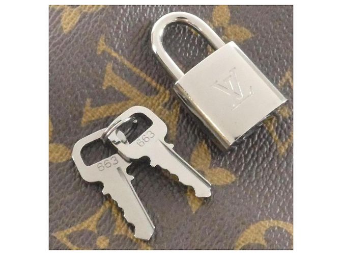 Louis Vuitton Monogram Macassar Keepall Bandoulière 45cm Boston Bag Braun - Ansicht 4