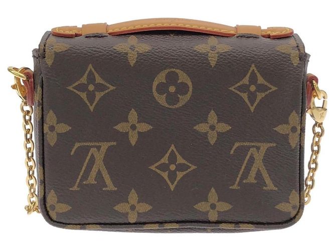 Louis Vuitton Monogram Micro Metis Schultertasche Braun - Ansicht 2