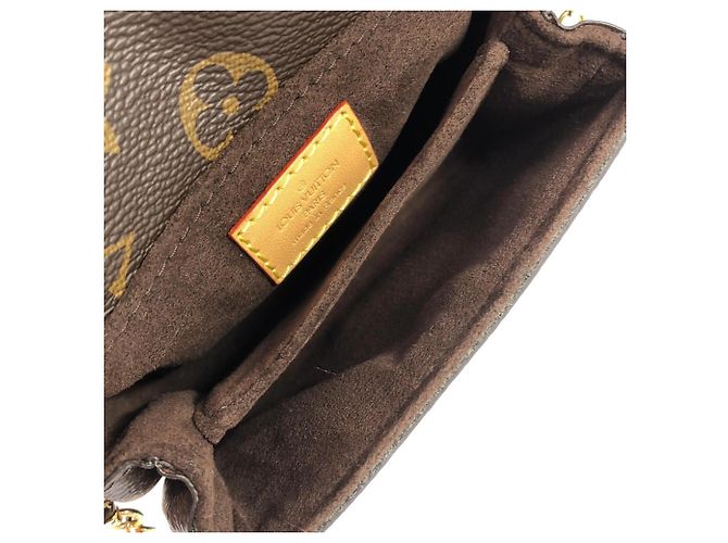 Louis Vuitton Monogram Micro Metis Schultertasche Braun - Ansicht 8