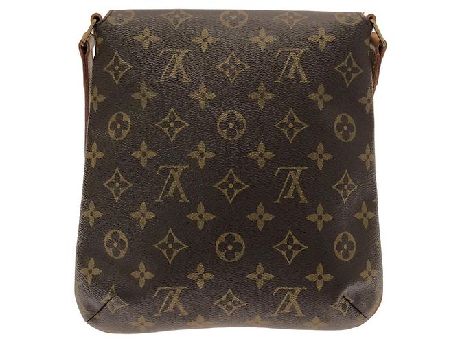 Bolso de hombro Louis Vuitton Monogram Musette Salsa Castaño - vista 2