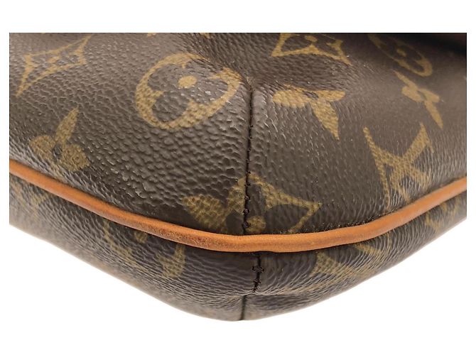 Bolso de hombro Louis Vuitton Monogram Musette Salsa Castaño - vista 3