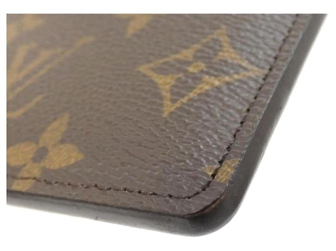 Tarjetero Louis Vuitton Monogram Castaño - vista 2