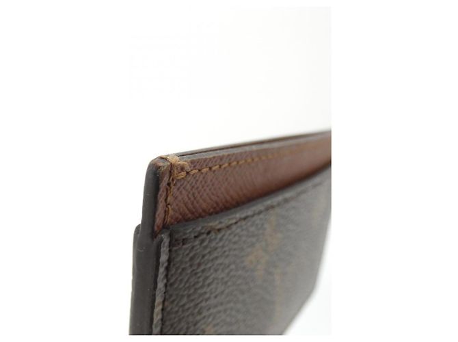 Tarjetero Louis Vuitton Monogram Castaño - vista 3