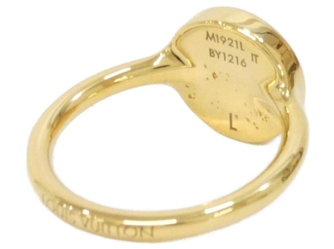 Anillo Louis Vuitton LV Pearly Confetti Castaño Dorado - vista 2