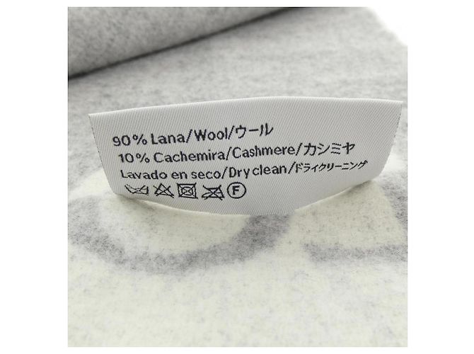 Loewe Gray and White Stole Brown - vista 3