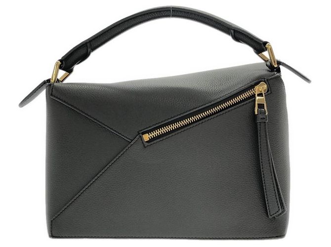 Borsa a mano Loewe Puzzle Edge Small Grigio antracite - vista 2