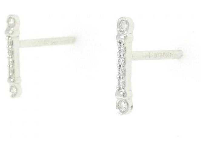 Autre Marque Pendientes Tiffany & Co. Fleur de Lis Stem - vista 2