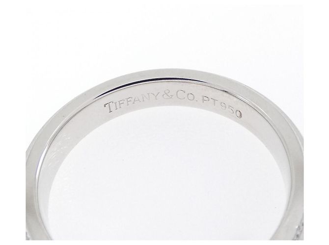 Autre Marque Anello fede Milgrain in platino Tiffany & Co. - vista 3