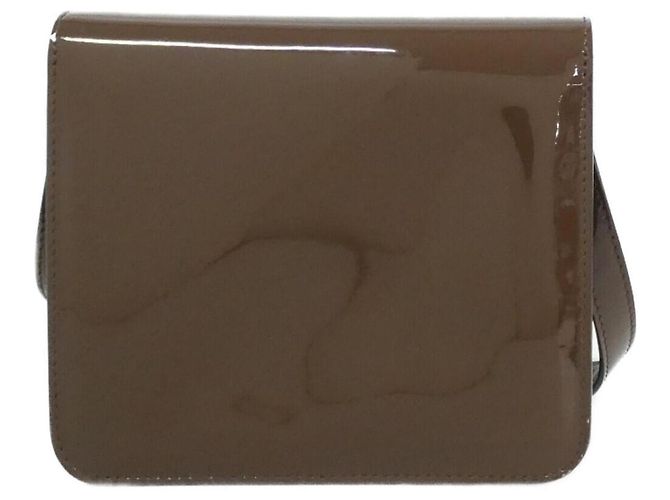 Fendi Calligraphy Schultertasche Braun - Ansicht 2