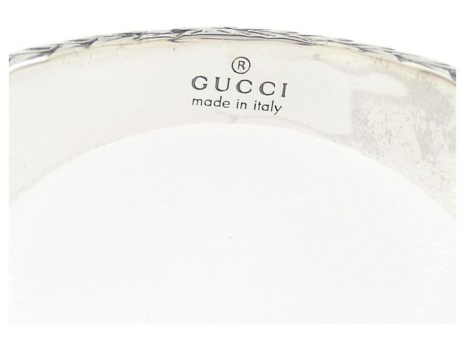 Anillo Gucci Interlocking G de Plata - vista 4