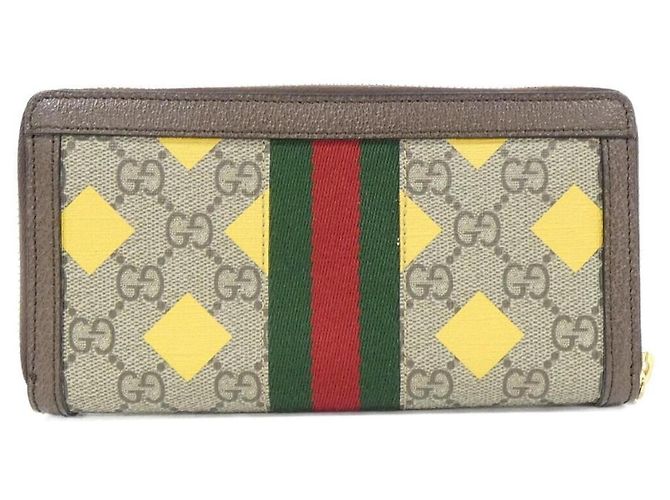 Portafoglio bi-fold Gucci Ophidia Beige - vista 2