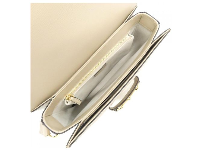 Borsa a tracolla Gucci Horsebit 1955 Beige - vista 7
