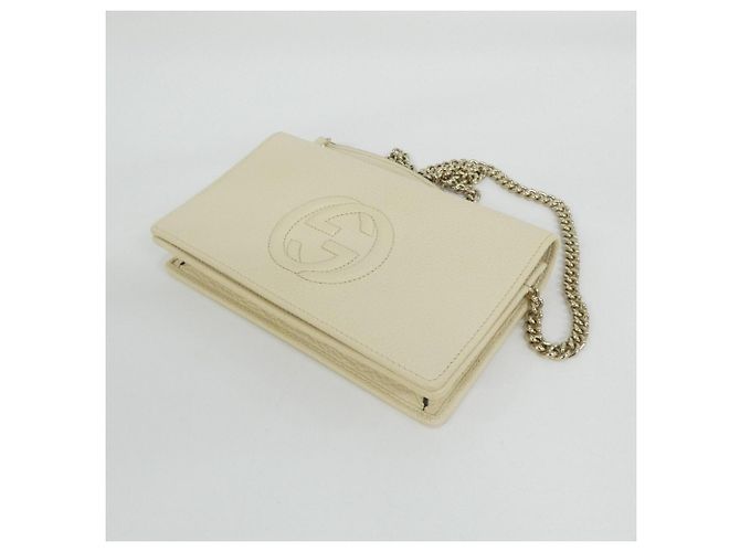 Cartera de cadena/hombro Gucci Crudo - vista 3