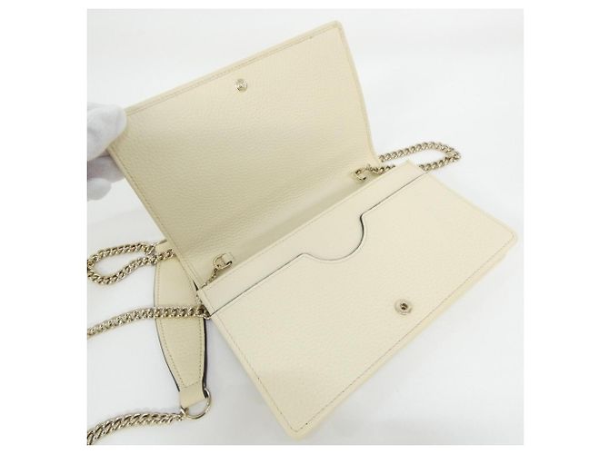 Cartera de cadena/hombro Gucci Crudo - vista 5