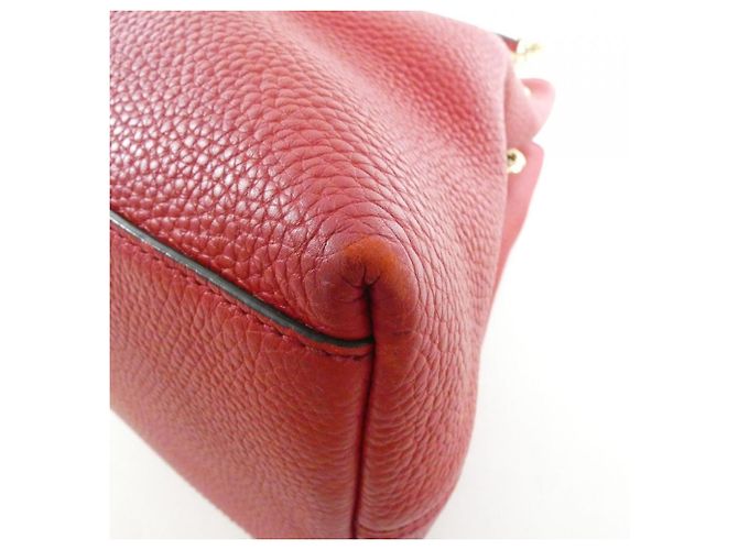 Borsa a tracolla Gucci 536196 A7M0G in pelle rossa Rosso - vista 3
