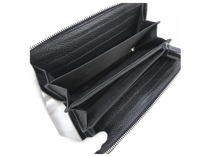 Portafoglio in pelle Gucci Bi-Fold Nero - vista 6