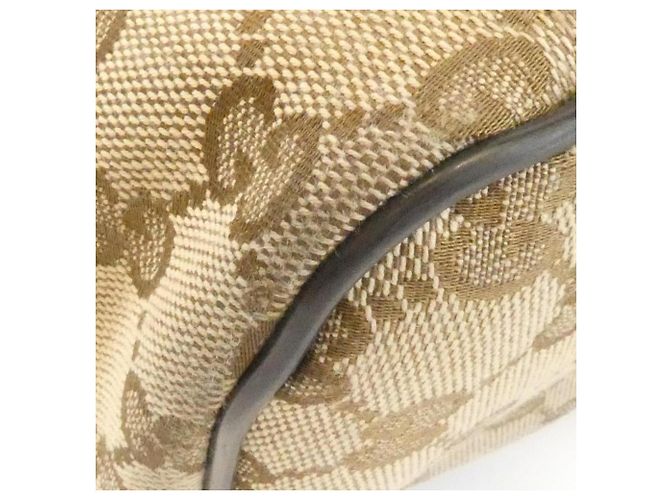 Gucci 449906 KY9NN Beige and Brown Rucksack Braun - Ansicht 3