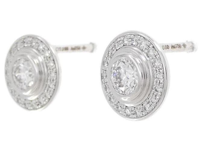 Pendientes de botón Cartier Damour 0.20CT - vista 2