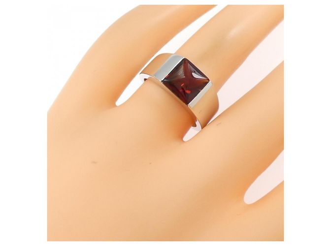 Anello Cartier Tank Band in oro bianco 18K - vista 5
