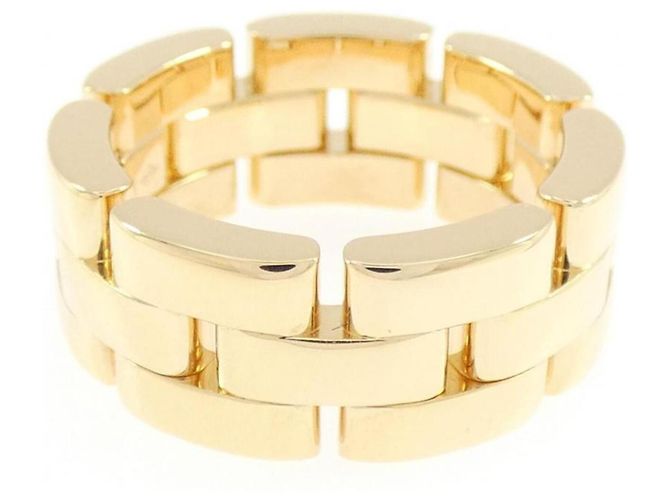 Cartier Maillon Panthère Ring aus Gelbgold - Ansicht 2