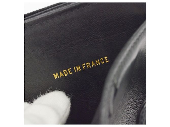 Chanel Vintage Timeless Bifold Caviar Compact Black - view 4