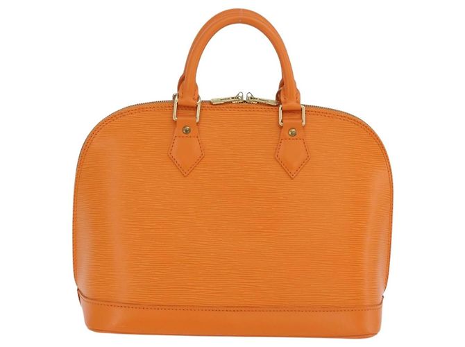 Louis Vuitton Alma Epi Leather PM Laranja - vista 2